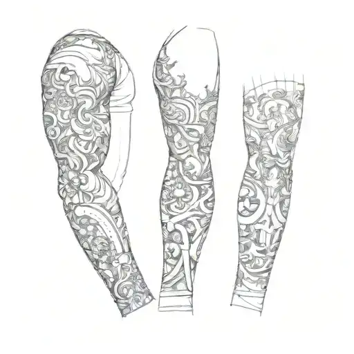 a tattoo on a sleeve tattoo design idea