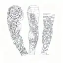 a tattoo on a sleeve tattoo design idea