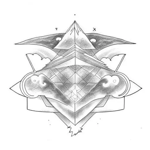 cloud tattoo design idea