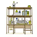 Measuring flask tattoo design idea