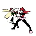 pokemon fight tattoo design idea