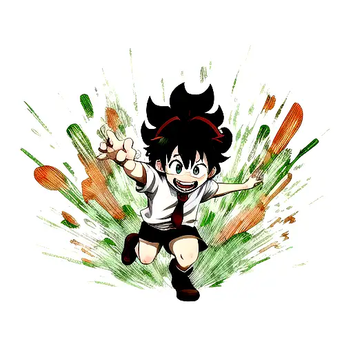 deku tattoo design idea