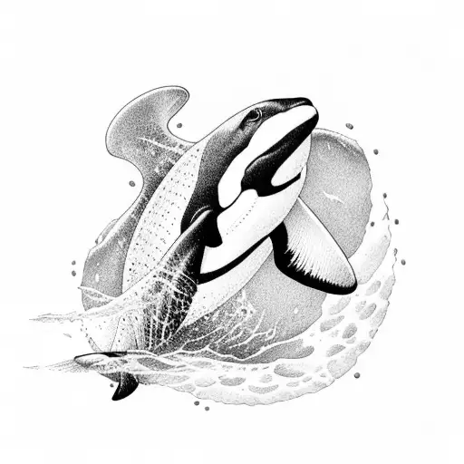 orca  tattoo design idea