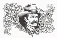 Doc Holliday say when tattoo design idea