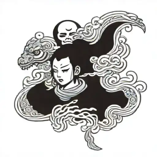 Spirited Away tattoo design idea