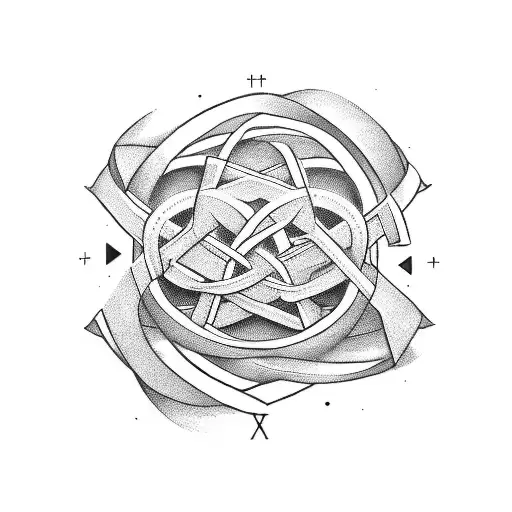 cancer symbol with the words "together or apart" on top of symbol and "you are always in heart" tattoo design idea