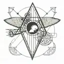 "Get the led out" in a Led Zeppelin theme tattoo tattoo design idea