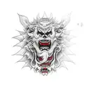 Alucard tattoo design idea