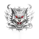 Alucard tattoo design idea