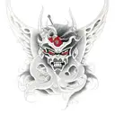 Alucard tattoo design idea