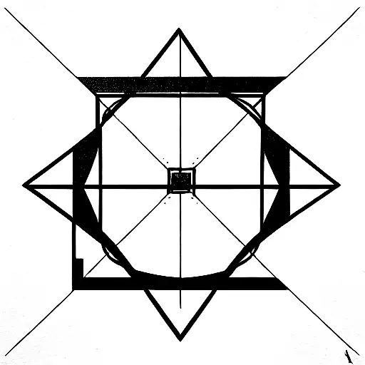 Cyber Siggilism, Geometric tattoo design idea