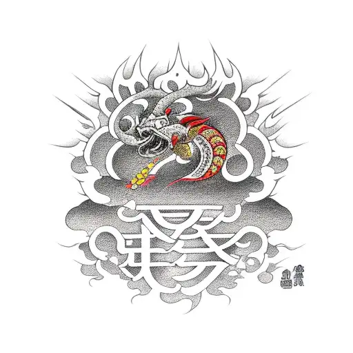 fire fist sce  tattoo design idea