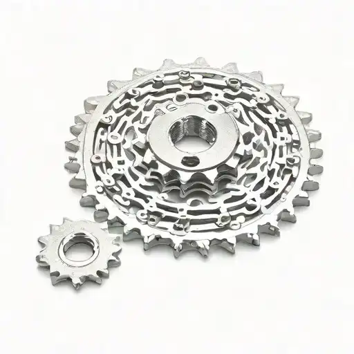 chains sprocket tattoo design idea