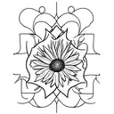 walk Tall with edelweiss tattoo design idea