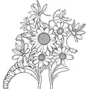 walk Tall with edelweiss tattoo design idea
