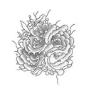 patience perseverence and hardwork tattoo design idea