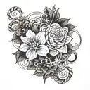 adonis tattoo design idea