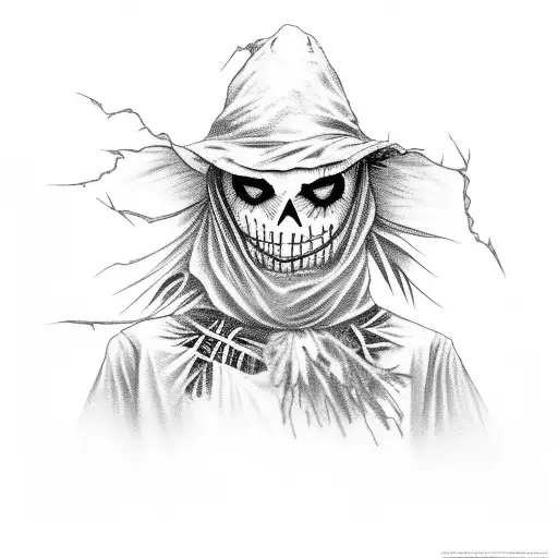 scarecrow  tattoo design idea