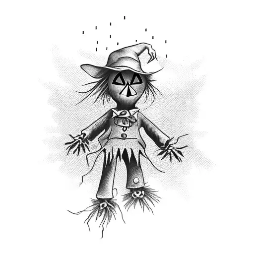 Scarecrow  tattoo design idea
