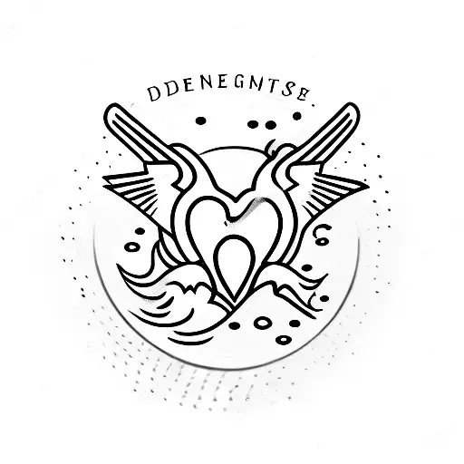 Determined to rise, destined to succeed." Chasing dreams, catching success. Turning dreams into achievements. Love, peac tattoo design idea