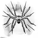 Spider tattoo design idea