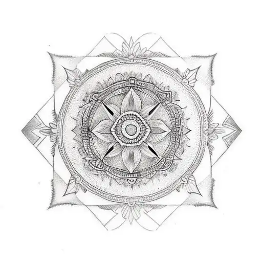 long and narrow spine tattoo, mandala styled, bit fuller at the bottom to cover my old tattoo that i have at l tattoo design idea