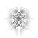 cyber cross tattoo design idea