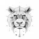 mufasa y simba tattoo design idea