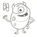 Boo monsters inc tattoo design idea