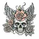 suicidal thoughts and depression survivors tattoo design idea