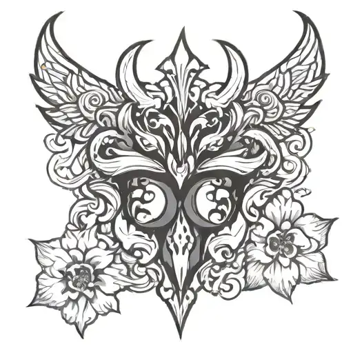 black clover  tattoo design idea