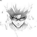 anime kaneki manga panels tattoo design idea