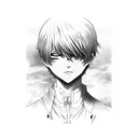 anime kaneki manga panels tattoo design idea