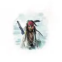 Jack Sparrow tattoo design idea