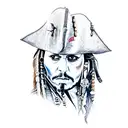 Jack Sparrow tattoo design idea