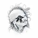 Jack Sparrow tattoo design idea