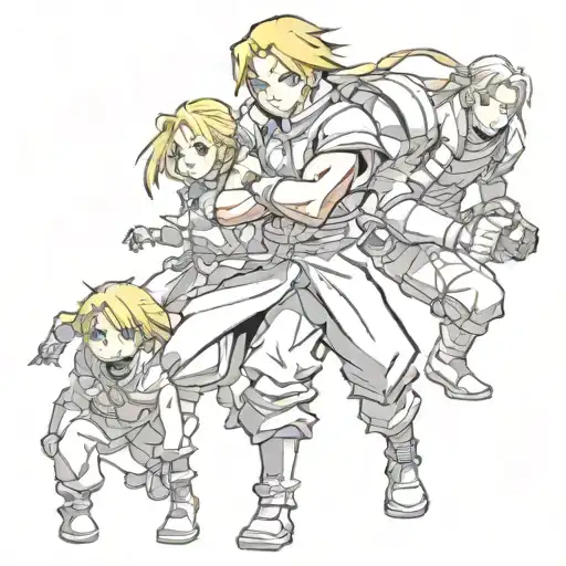 fullmetal alchemist brotherhood tattoo design idea
