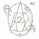 I want to get a tattoo with the letters corresponding to B and Z in the Enochian alphabet. I want the tattoo to mean som tattoo design idea