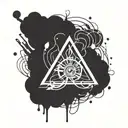 abstract epilepsy tattoo  tattoo design idea