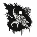 abstract epilepsy tattoo  tattoo design idea