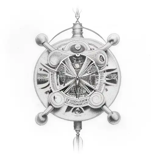 pit and the pendulum by edgar allen poe tattoo design idea