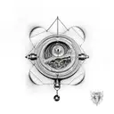pit and the pendulum by edgar allen poe tattoo design idea