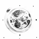 moon phases tattoo design idea