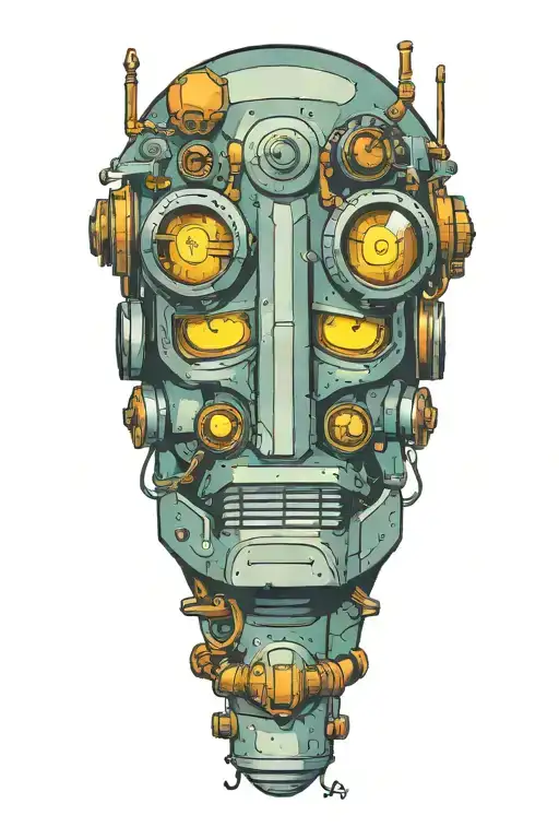 bender futurama tattoo design idea