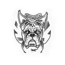 boxer tattoo design idea