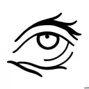 Anime Eyes tattoo design idea