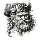 samson tattoo design idea