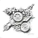 mechanical engineering tattoo design idea