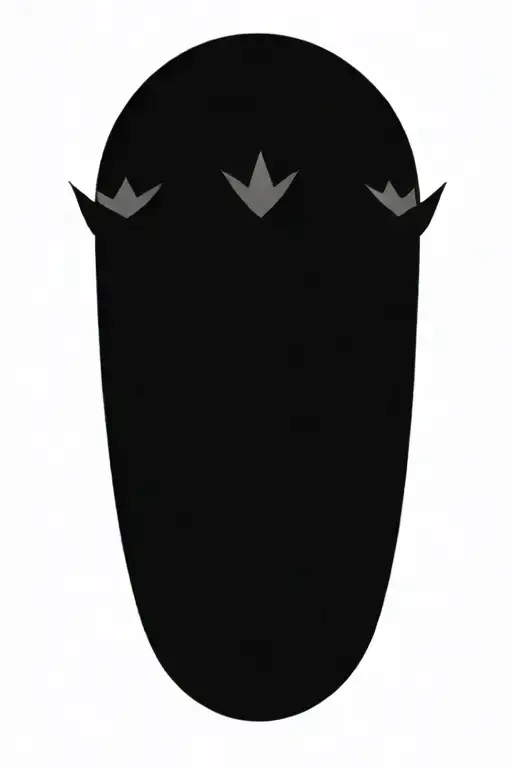 crown with snake wrapped itself tattoo design idea