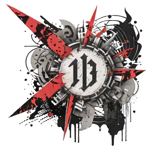 Hitler Youth Flag  tattoo design idea